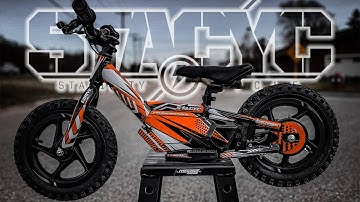 Stacyc Electric Balance Bike OVERVIEW!!! (How To Change Speed Modes) #stacyc #ebikes #ridesooner