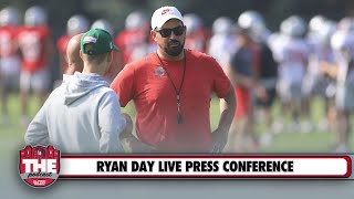 Ryan Day: Ohio State head coach updates key position battles, healthy following first fall scrimmage