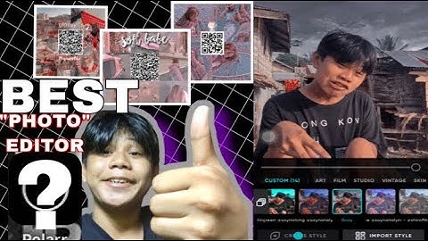 BEST PHOTO EDITOR |POLARR|Mcraynier YT