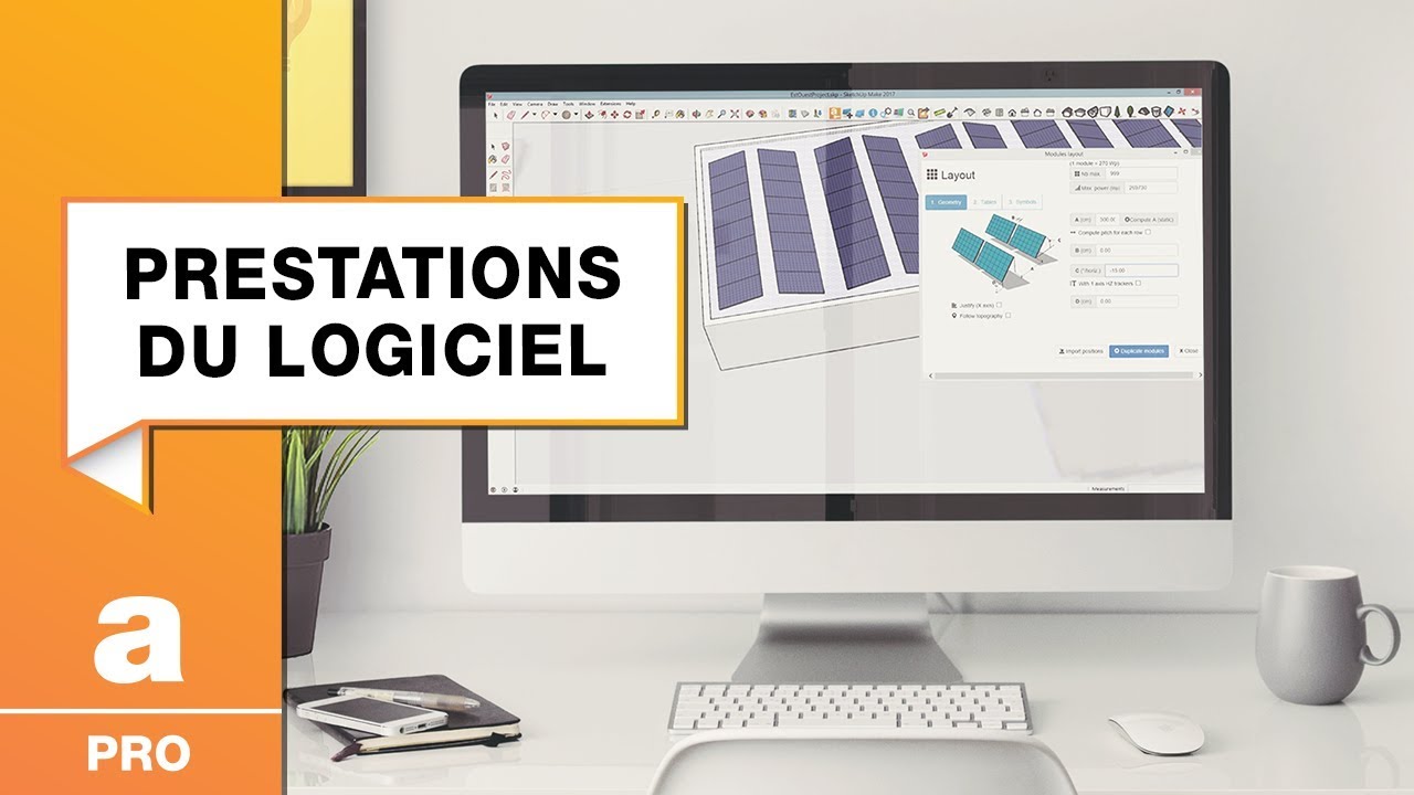 Video logiciel PV archelios™ Pro Calepinage PV estouest d'une — free download