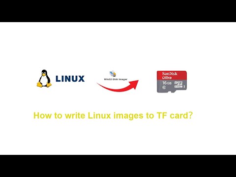 How to use Win32Diskimager to write Linux images to TF card ?
