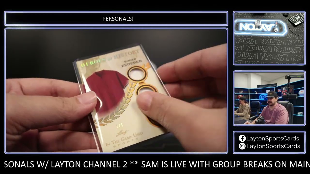 1 Box Of 2025 Leaf IN The Game Used For Jeffrey C