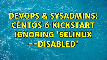 DevOps & SysAdmins: CentOS 6 kickstart ignoring 