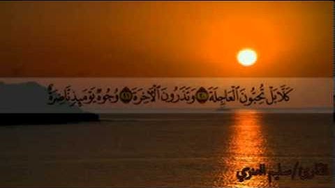 تلاوة للقارئ سليم حمدان العنزي لسورة القيامة