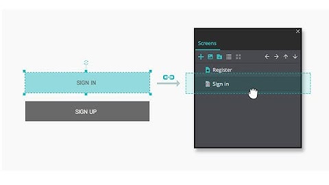 How to create links in your website and mobile wireframes