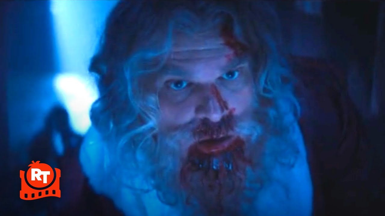 Violent Night (2022) Santa's Sledgehammer Scene Movieclips YouTube