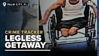 Legless man ditches wheelchair for getaway car after allegedly stealing from Walgreens