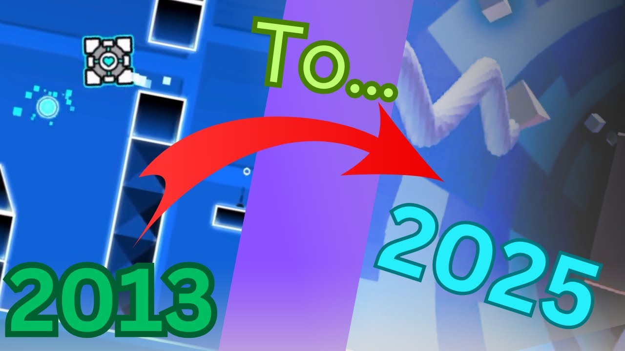 The Best Geometry Dash Level of Every Year (2013–2024) - YouTube
