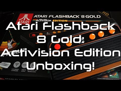 Atari Flashback 8 Gold: Activision Edition Unboxing - YouTube