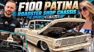 Patina Ford F100 on a Roadster Shop Chassis | Brycen Smith 'Bushwacked' F100 Grand National Show