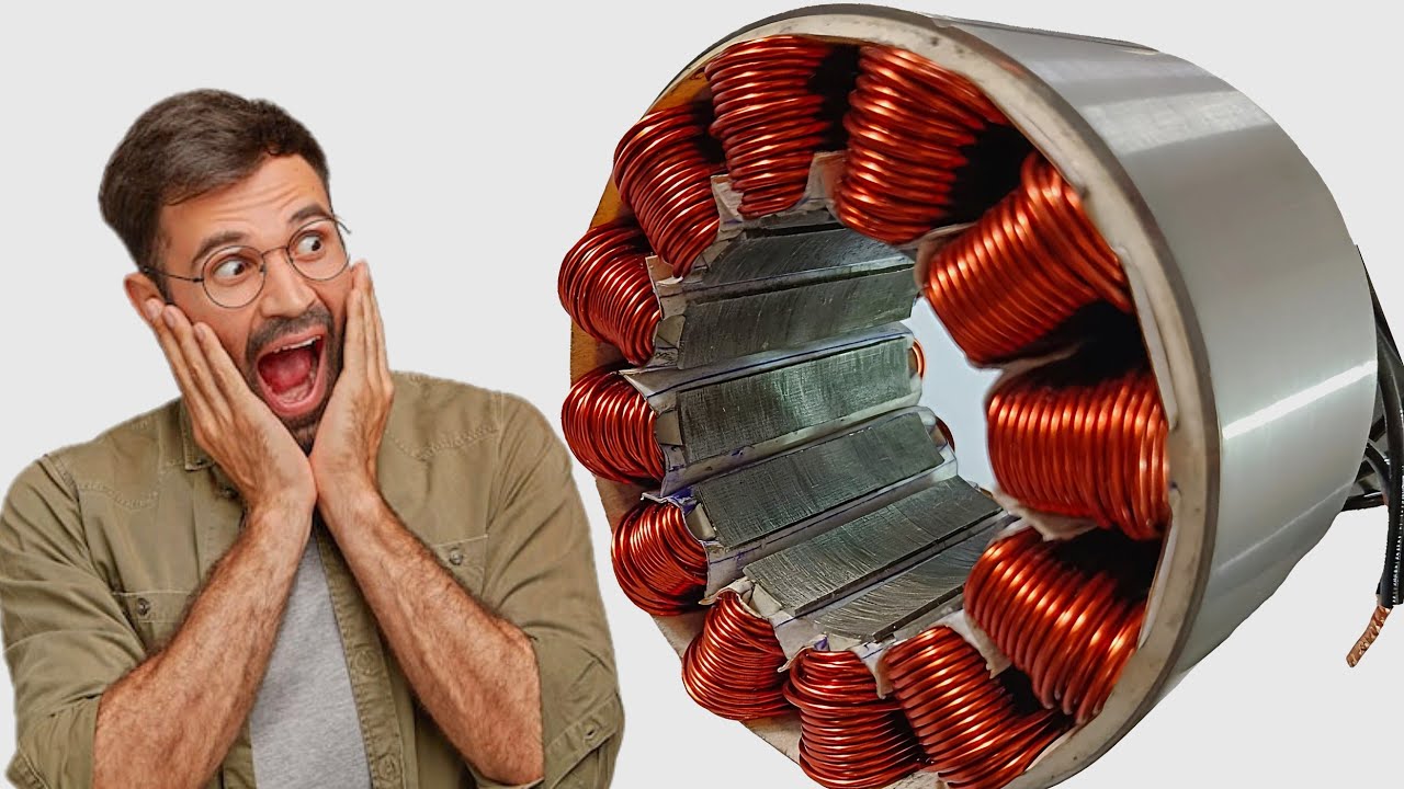 Как сделать генератор свободной энергии с помощью магнитов и двигателя постоянного тока?!