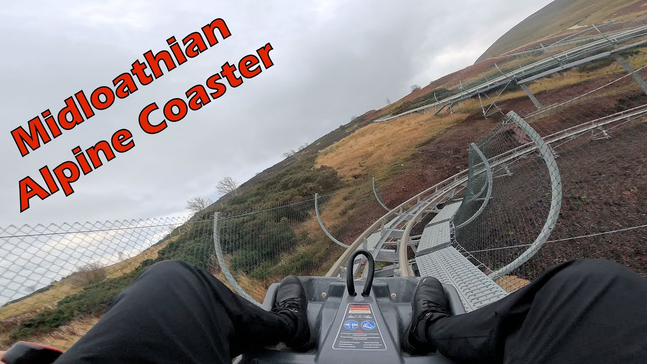 Мы попробовали горнолыжный спуск Midlothian Snowsports Alpine Downhill Coaster в Шотландии.