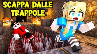 SCAPPO DALLE TRAPPOLE NELLA MAPPA PIÙ BELLA DI MINECRAFT
