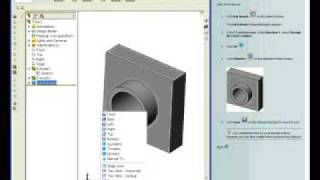 SolidWorks Tutorials Lesson 1 part 4