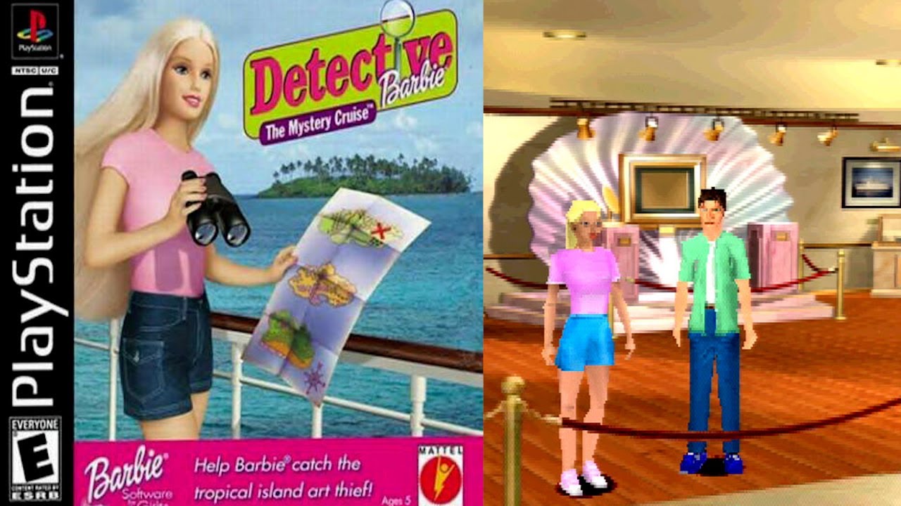  Barbie Playstation Games