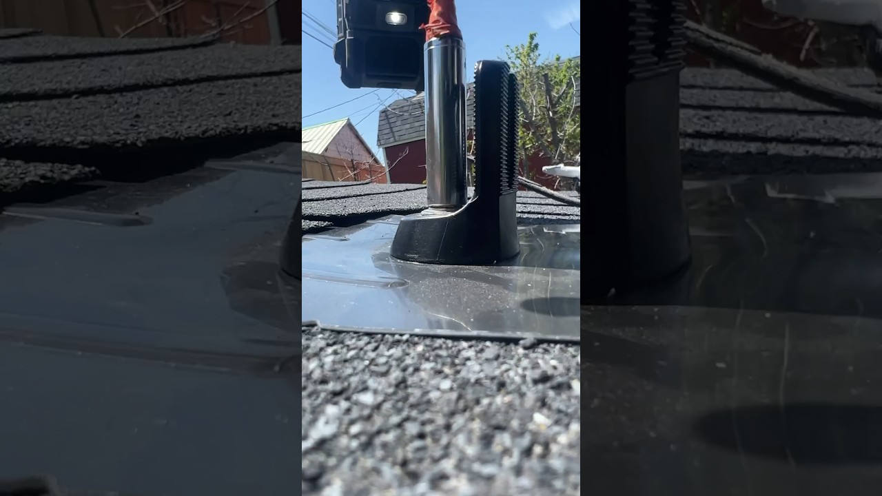 Will it leak? The classic solar flashing on a 3 tab.