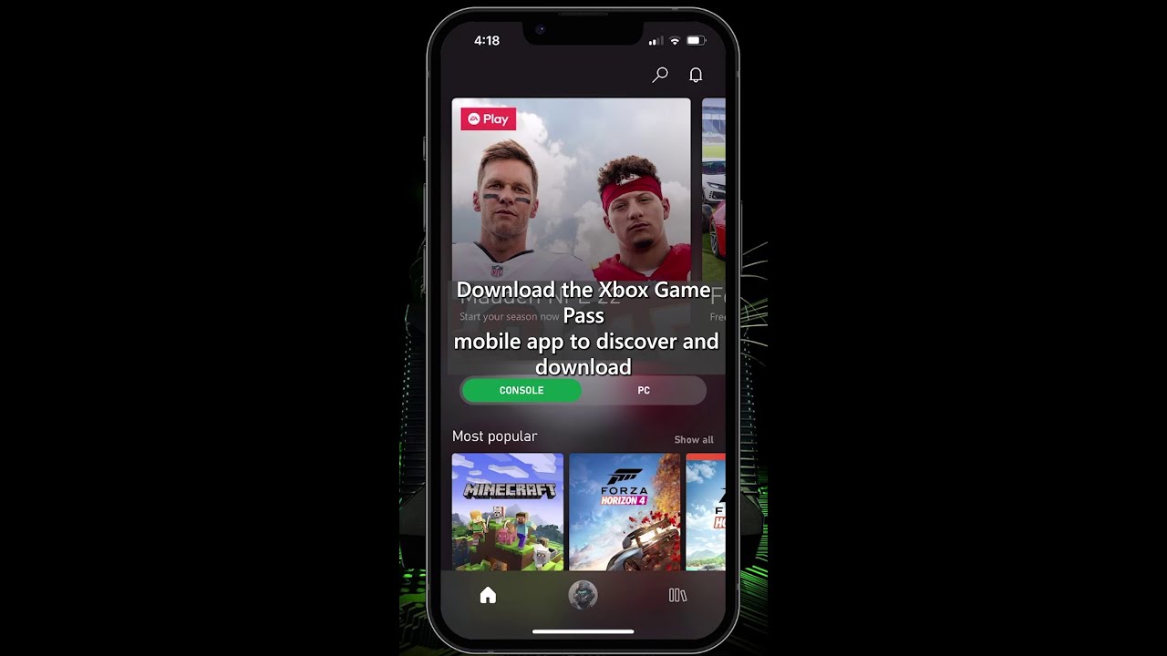 Xbox Game Pass Mobile App