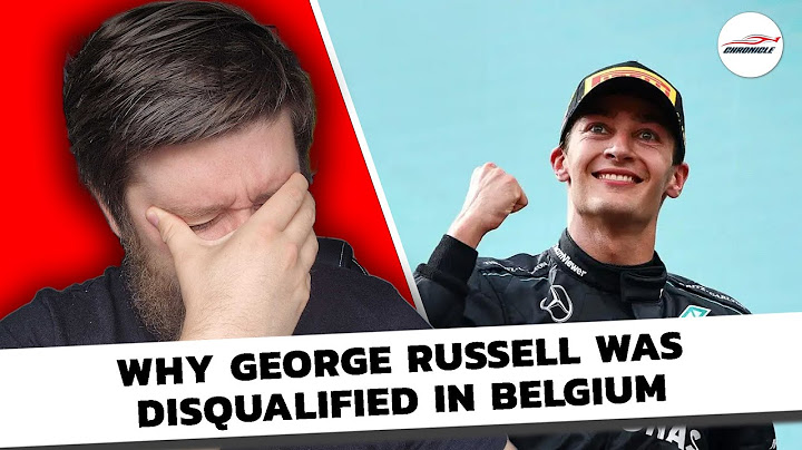 Russell's Belgian GP Disqualification Explained