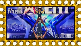 Unbelievable acrobatic performance wins the Golden Buzzer! | Auditions 8 | Spain's Got Talent 2018