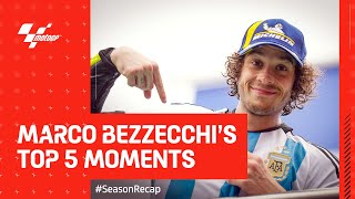 Marco Bezzecchi's Top 5 Moments 🥉 | 2023 3rd classified in #MotoGP