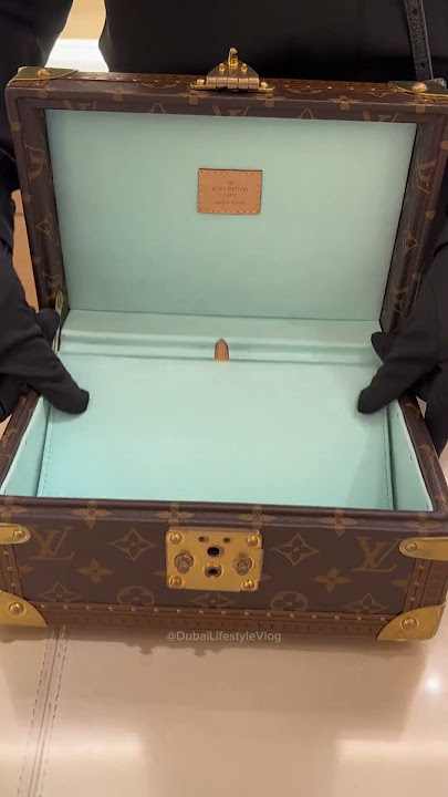 LOUIS VUITTON Monogram Coffret Tresor 24 Jewelry Box M47000 90193176