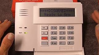 Duress Silent Panic Code Set Honeywell Security Vista20 User Manual