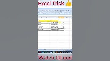 Excel Tips and Tricks | Enter the space between the row in MS Excel | Watch Till End #shorts