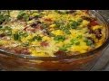 30 Minute  Mexican Taco Lasagna