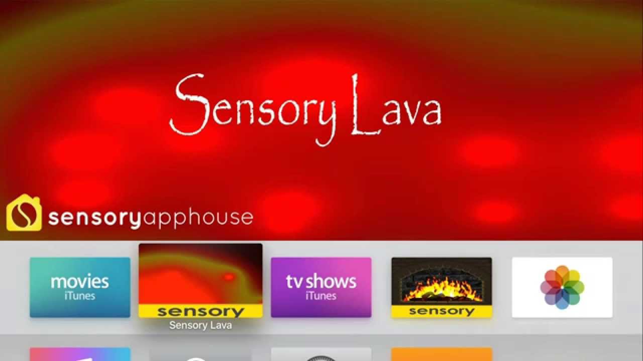 Sensory Lava - Lava Lamp App for tvOS Apple TV