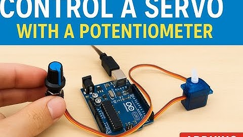 Control a Servo with a Potentiometer | Surprisingly Relaxing | Code + Wiring