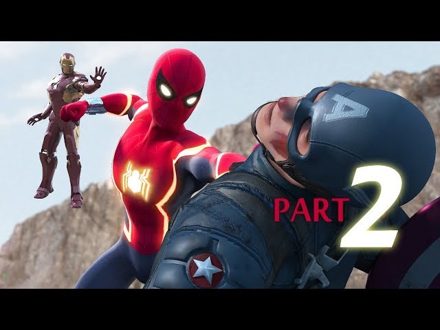 Spider-Man Vs Captain America Vs Iron Man (Part 2/3) - Youtube