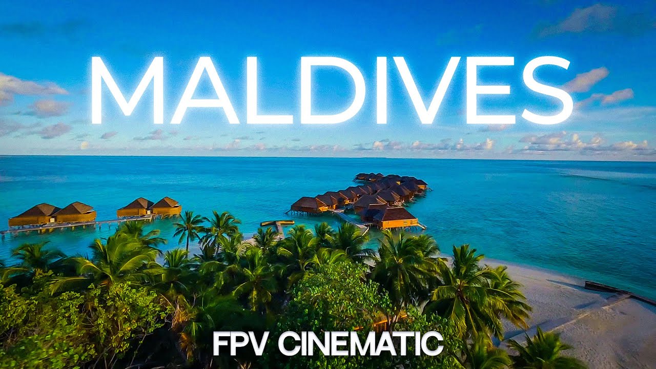 Maldives. Paradise island. FPV Cinematic 🌴