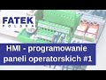HMI - programowanie paneli operatorskich Fatek cz.1 - Jak połączyć panel HMI z PLC?