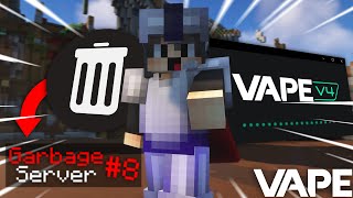 cheating on garbage servers #8 - infinite fly & bhop bypass on ghostly with vape v4 (new config)