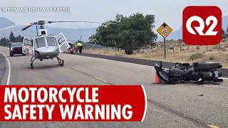 Motorcycle crashes rise across Wyoming as thousands of riders take to northern roads