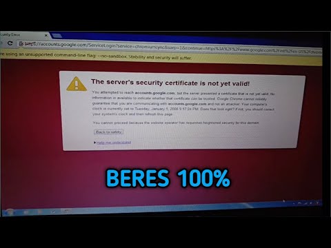 Video: Apa yang dimaksud dengan sertifikat keamanan server?