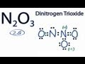 N2O3 Lewis Structure Concepts