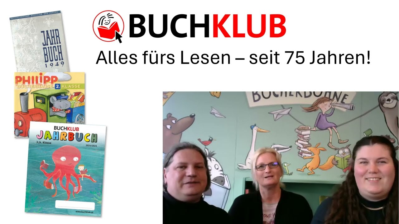 BUCHKLUB Crowdfunding. Unser Video