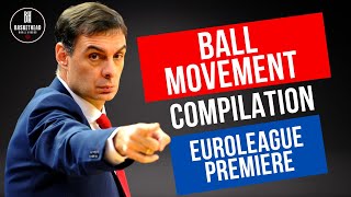 Ball movement compilation — EuroLeague premiere