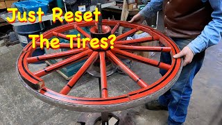 It Wasn't as Simple as Just Resetting Wagon Tires | Engels Coach Shop