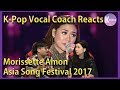 K-pop Vocal Coach reacts to Morissette Amon Song Festival 2017