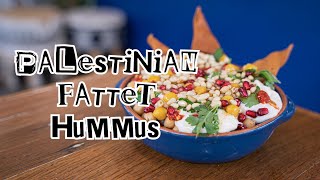 Palestinian Fattet Hummus - recipe from Khamsa Cafe