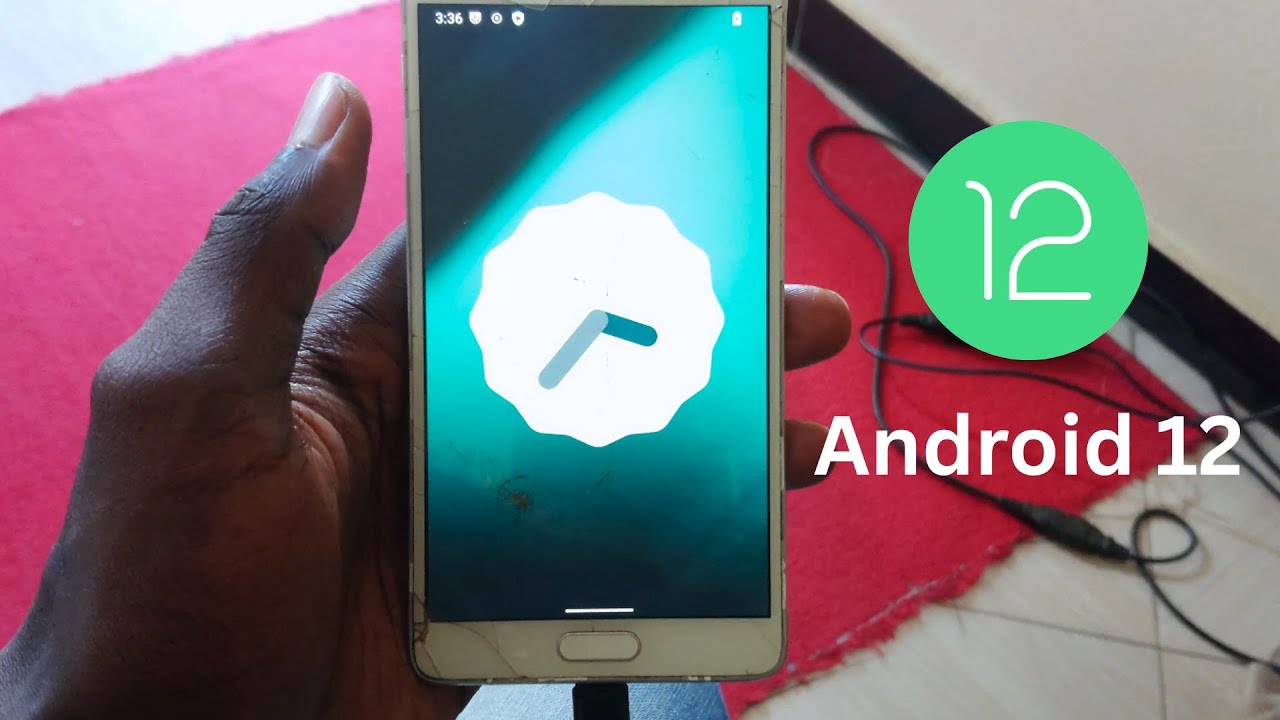 Install Android 12 on Galaxy Note 4 Exynos - YouTube