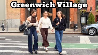 Greenwich Village Fall Vibes 🍁🗽 New York City Walking Tour #travel #autumn #newyork