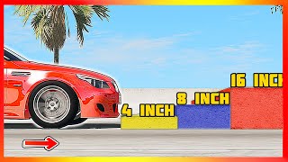 What cars can run over a concrete slab at speed? #2   BeamNG Drive