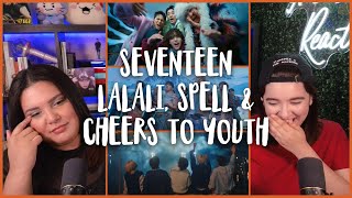 We LOVED these different vibes 😄 Reacting to SEVENTEEN 'LALALI', 'Spell' & 'Cheers To Youth" MVs