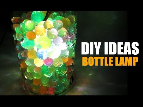 Bottle Lamp DIY Ideas  How to Make at Home Recycled 