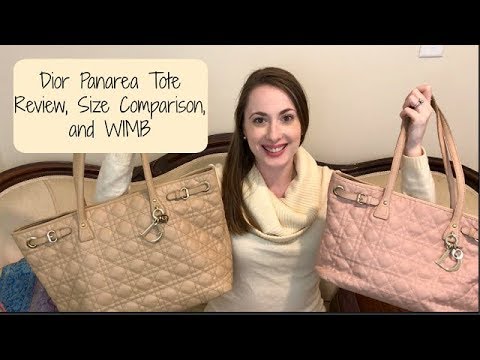 Dior Panarea Tote Bag | Medium/Large vs Small Comparison | Review & What Fits Inside | WIMB for ...