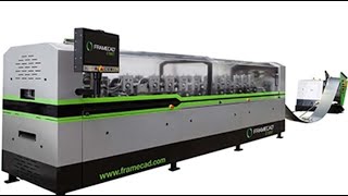 Light gauge steel frame building system from FRAMECAD