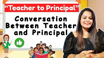 "Daily Use English Sentences for Teachers to Talk with Principal | Speak Confidently at School"
